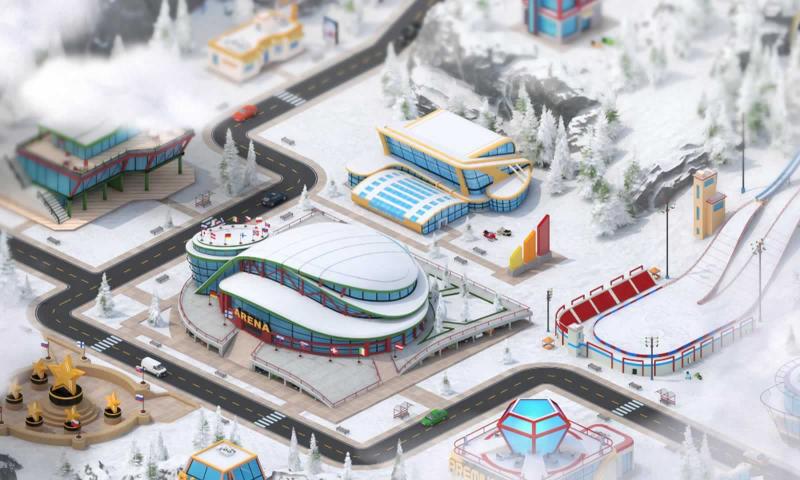 跳台滑雪狂热3最新版(Ski Jump Mania 3)