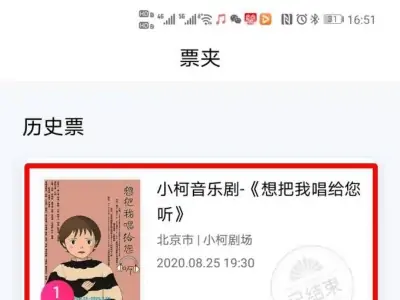 票夹里的票