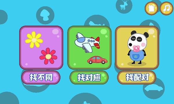 兔宝宝学配对