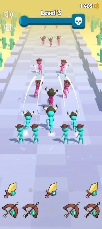 人群军团大战(Merge Army 3D!)