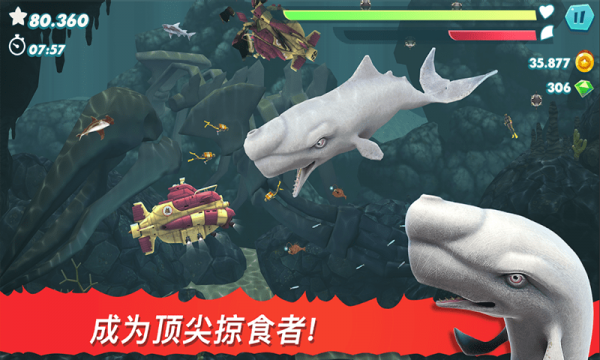 饥饿大白鲨免费版