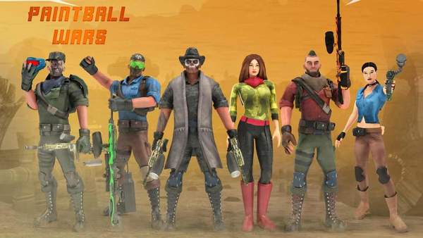 多人联盟射击(Paintball Shooting Games 3D)