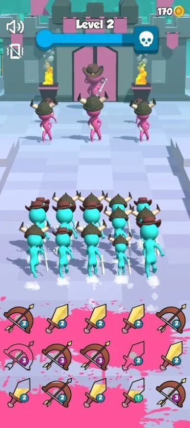 人群军团大战(Merge Army 3D!)