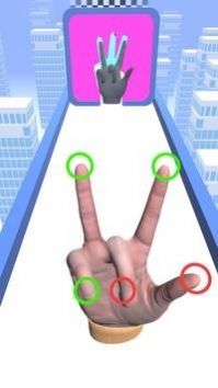 手掌跑酷游戏