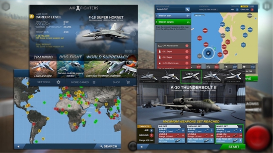 模拟空战修改版(AirFighters)