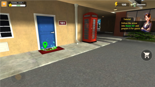 汽车旅馆模拟器无限金币版(Supermarket Motel Simulator 15) 汽车旅馆模拟器图片15