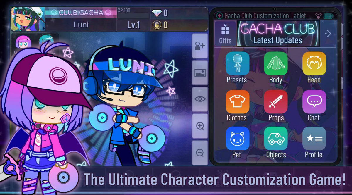 加查俱乐部mod版(Gacha Club)