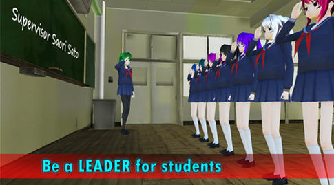 校园女生主管模拟器(Schoolgirl Super