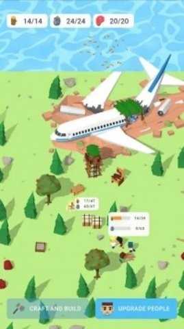 闲置荒岛(Idle Plane Crash Sur