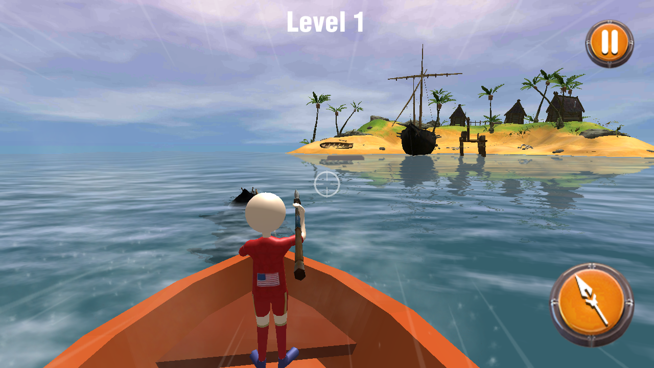 Wild Shark Hunter(狂鲨猎人解锁全部关卡版) 1.1安卓版