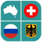 Geography Quiz flags maps and coats of arms(地理测验旗帜地图和纹章大量货币版) 1.5.9安卓版
