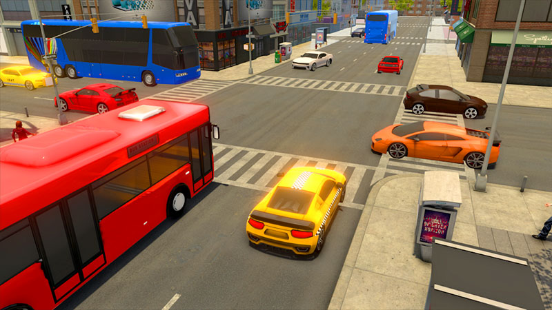 City Taxi Driver Game 2020(城市出租车司机游戏2020解锁全部关卡版) 1.5去广告版
