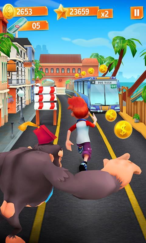 Bus Rush(巴士酷跑解锁全皮肤版) 1.17.00安卓版