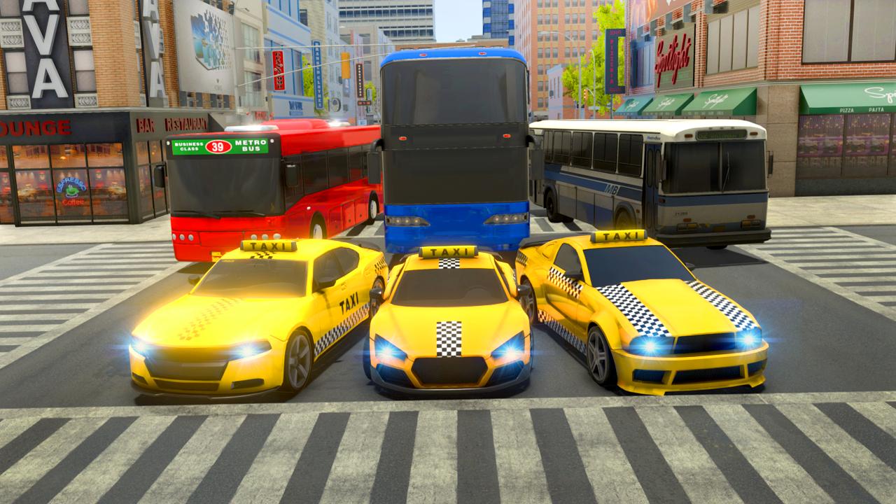 City Taxi Driver Game 2020(城市出租车司机2020解锁全部关卡版) 1.5安卓版