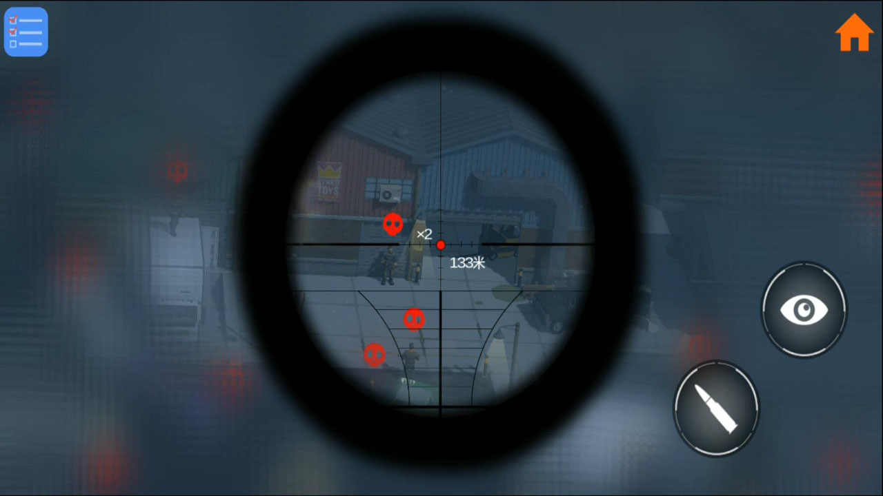 sniper(狙全关卡解锁破解版) 1.01安卓版