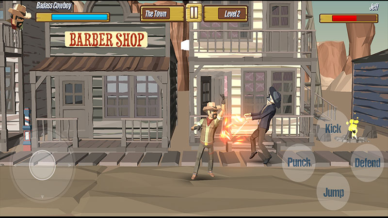 Cowboys Vs. Gangs: Wild West Street Fighting(西部城镇格斗解锁全部关卡版) 1.28安卓版