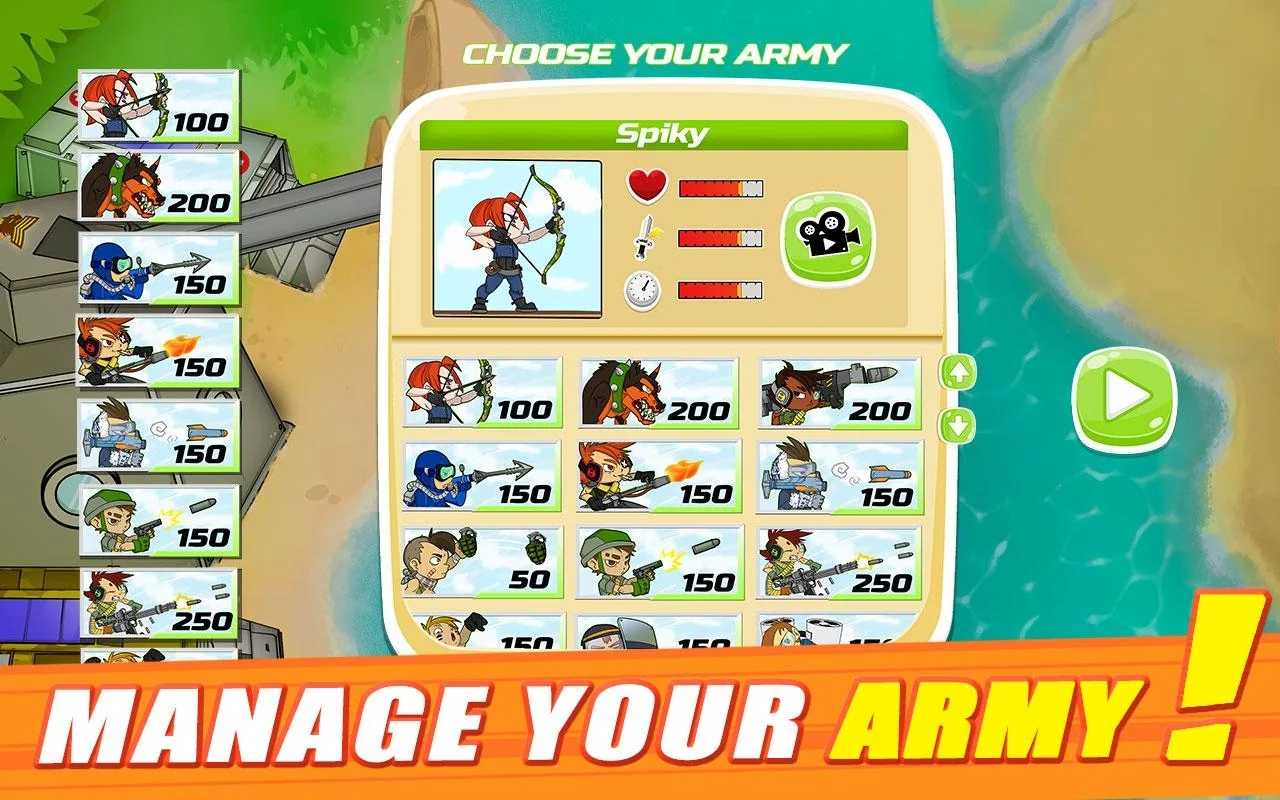 Army of Soldiers : Worlds War(士兵的军队世界大战解锁卡槽版) 17安卓版