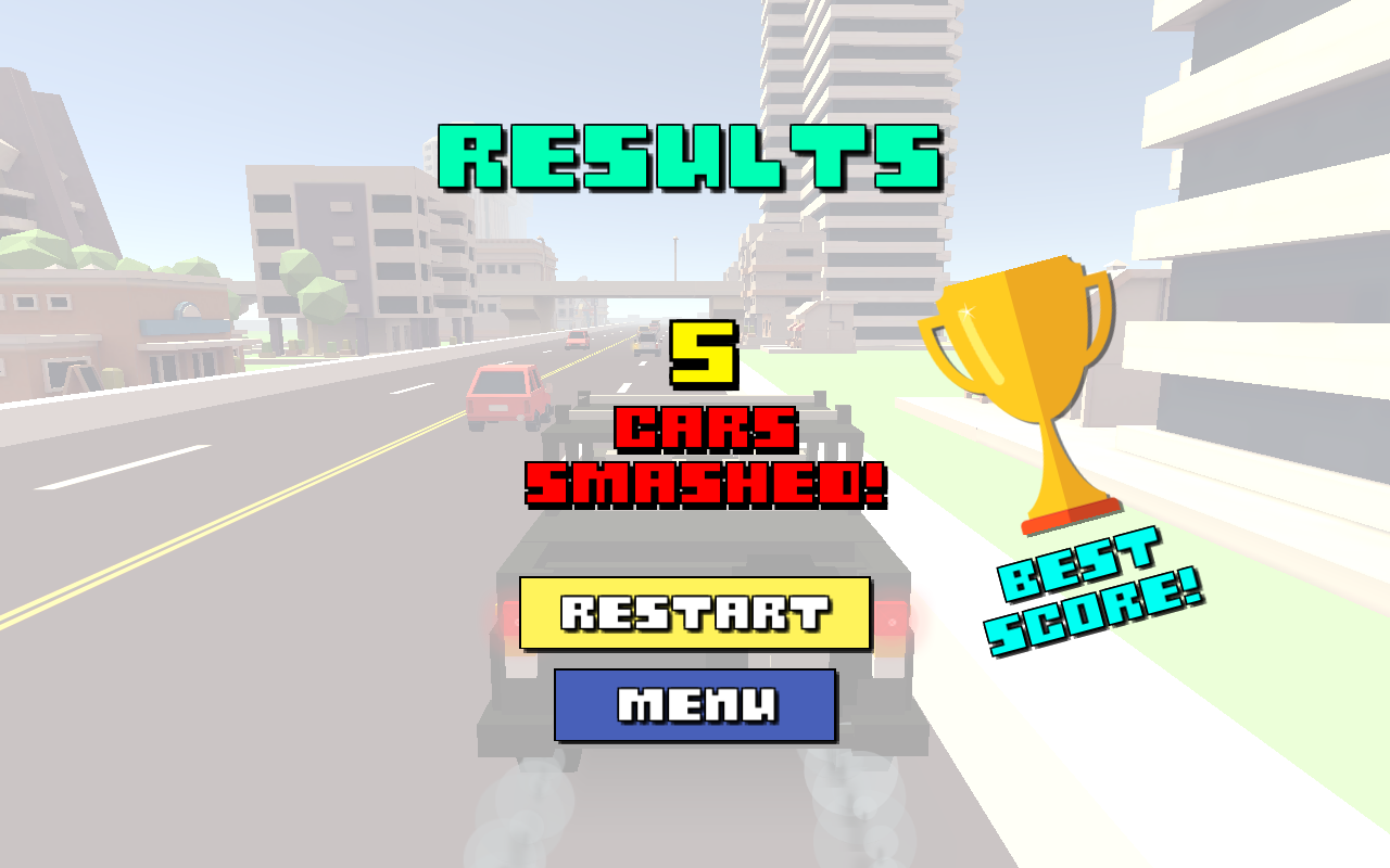 Blocky Car Racer(像素城市赛车解锁全部车辆版) 1.29安卓版