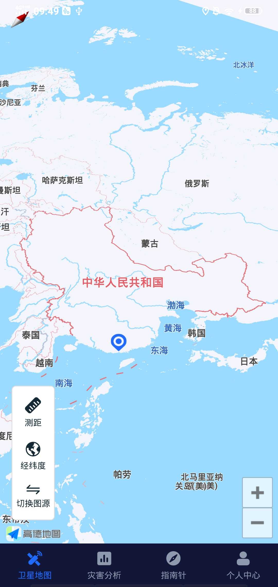 经纬度卫星地图高清版 3.1.1129安卓版