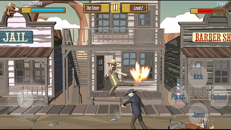 Cowboys Vs. Gangs: Wild West Street Fighting(西部城镇格斗解锁全部关卡版) 1.28安卓版