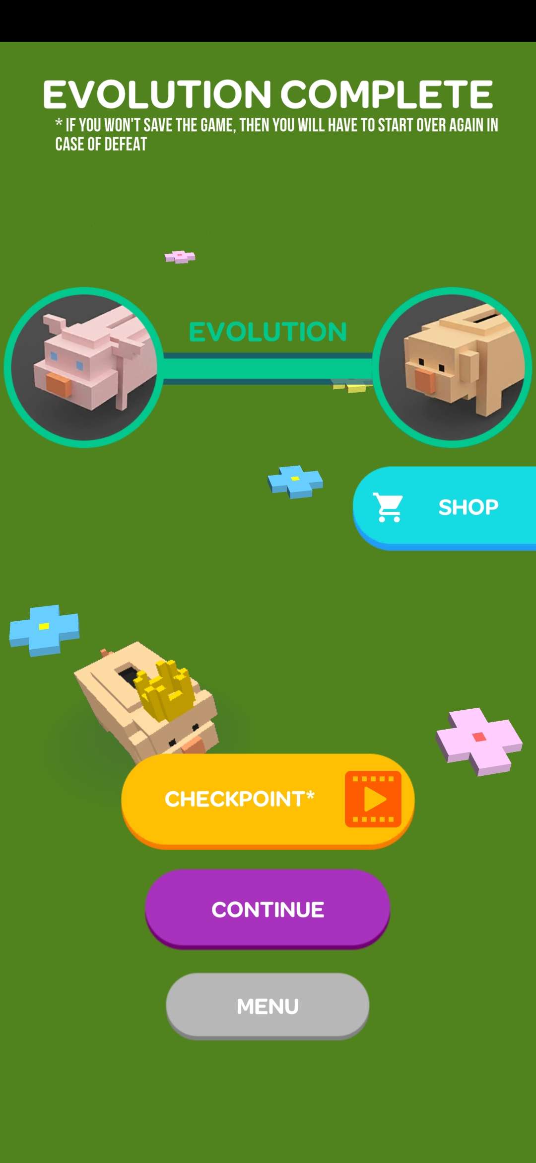 Piggy.io Evolution(方块小猪大作战解锁全部物品版) 1.7.2安卓版