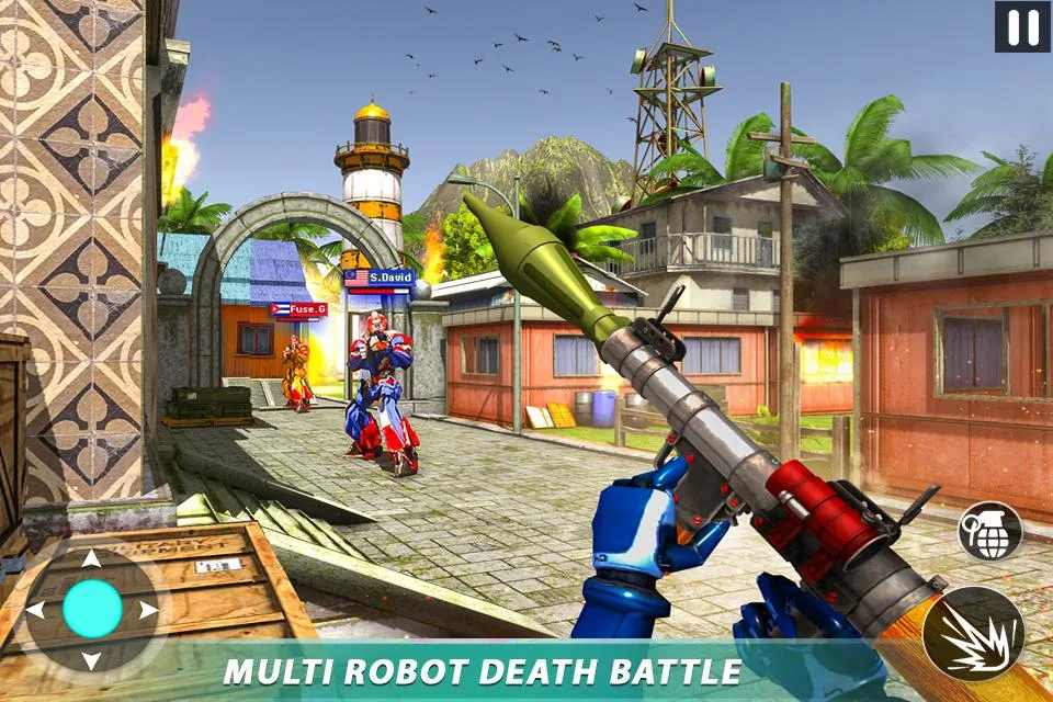 Robot Jungle Strike - Fps Game(反恐怖机器人内购解锁版) 1.7安卓版