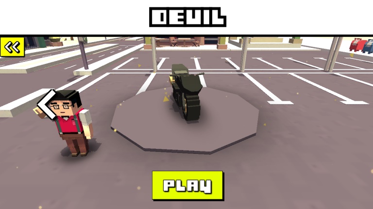 Blocky Moto Racing(像素摩托车解锁所有物品破解版) 1.27完整版
