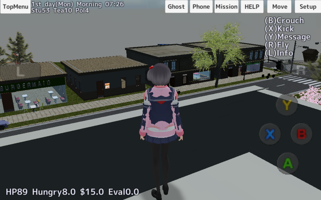 校园女生模拟器解锁全部服装版 1.0安卓版