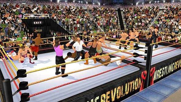 Wrestling Revolution 3D(摔角革命3D解锁完整版) 1.701安卓版