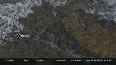 上古卷轴5右上角小地图MOD v免费版