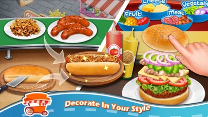 StreetFoodStandCookingGameforGirls(美味街边小吃传奇解锁全关卡版) 1.5安卓版