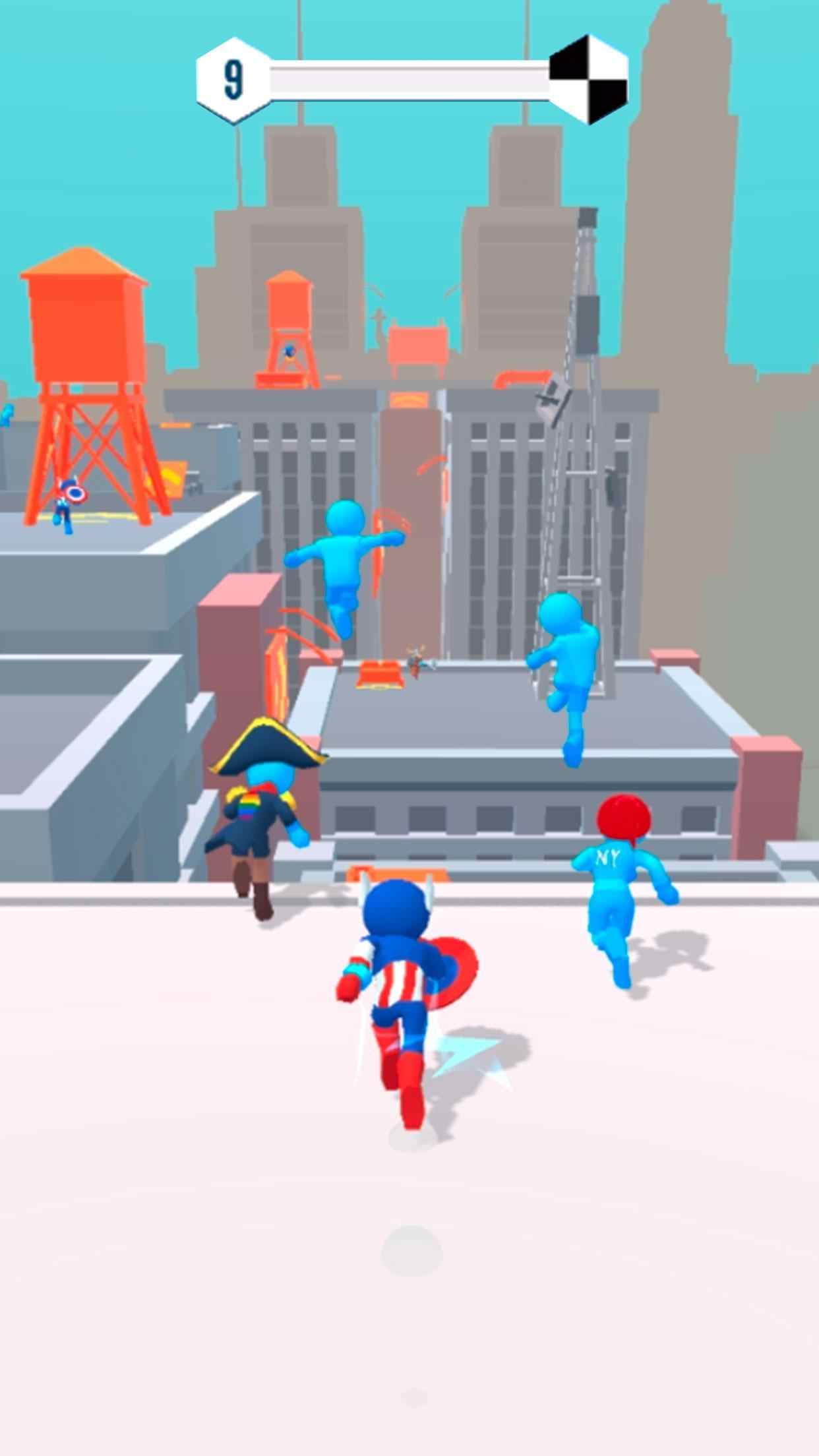 Parkour Race(无限跑酷城市大竞技解锁皮肤版) 1.7.0安卓版