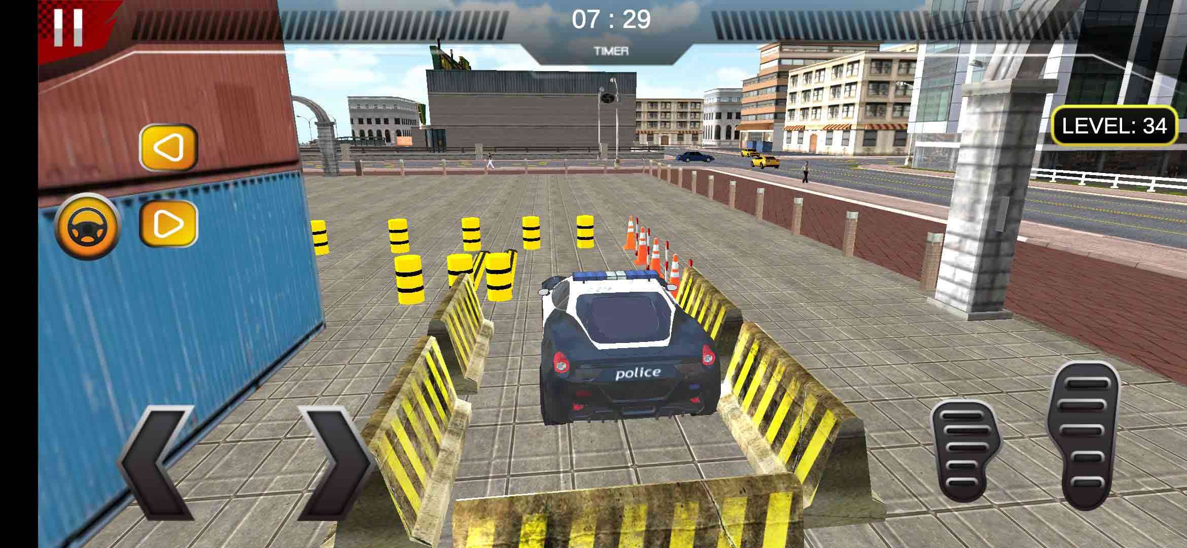 警车停车场解锁全部关卡版 1.3最新版