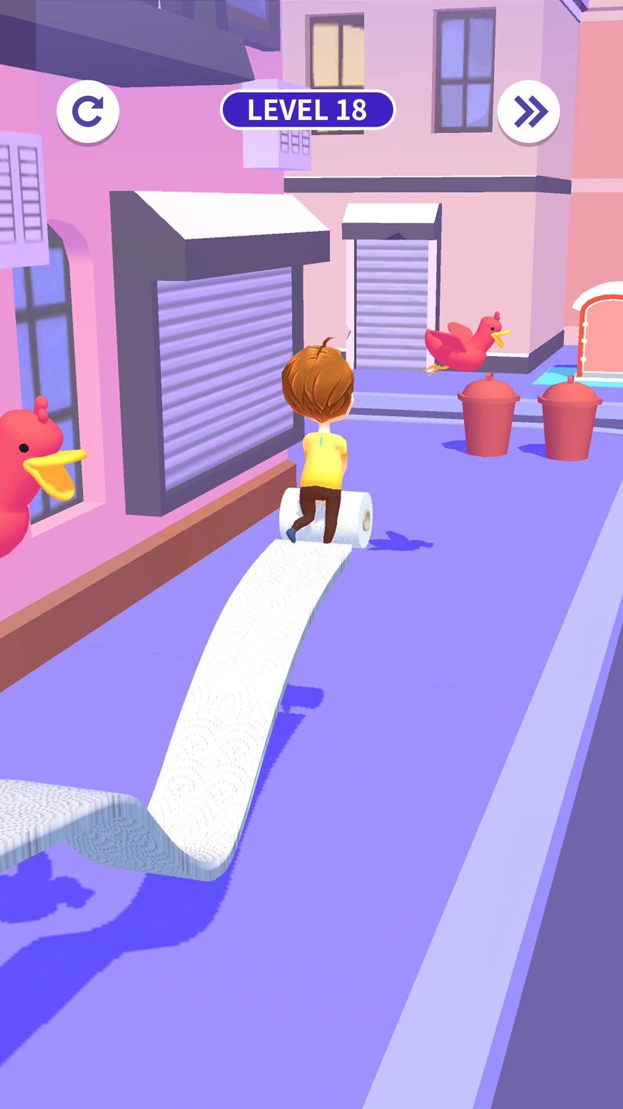 Big Flush(厕纸滚动解锁全部物品版) 0.0.8安卓版
