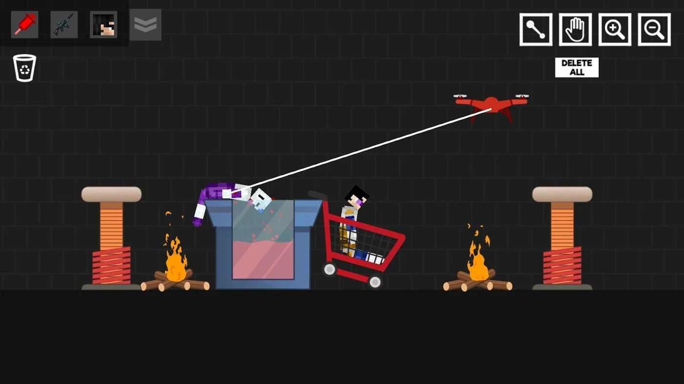 Stick Dragon Playground(赛亚人游乐场解锁全部物品版) 1.0.0安卓版