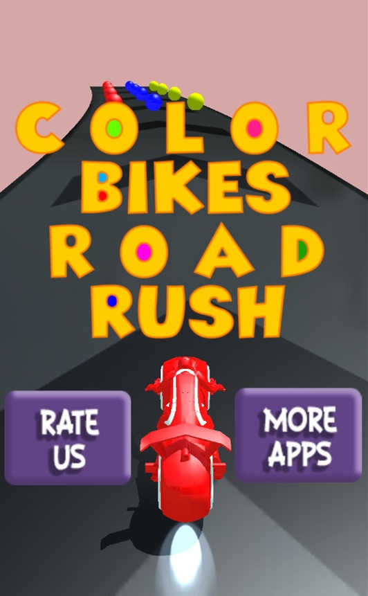 彩色摩托公路冲锋(Color Bikes Road Rush)