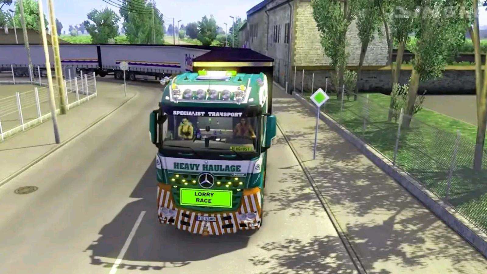 公路卡车模拟驾驶(Truck Racing)