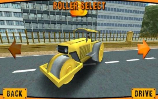 压路机施工(Road Roller Construction Game)