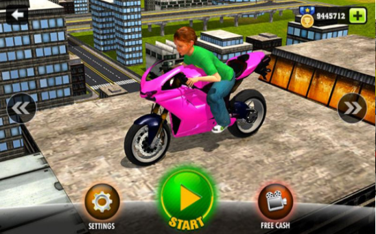 儿童摩托车特技骑士3D