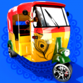三轮车模拟驾驶(Rickshaw Racing Traffic Simulator 3D)