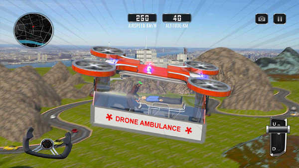 无人机救护车模拟器
