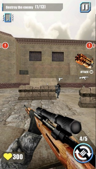刺激枪战精英(Shooting Terrorist Strike: Free FPS Shooting Game)