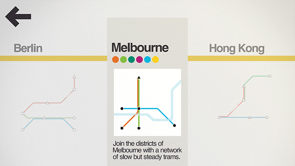 迷你地铁（Mini Metro）