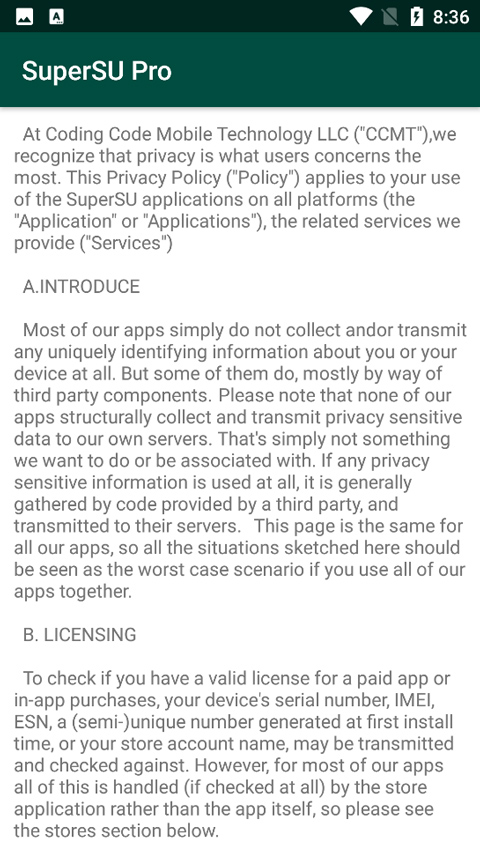 超级授权(SuperSU)