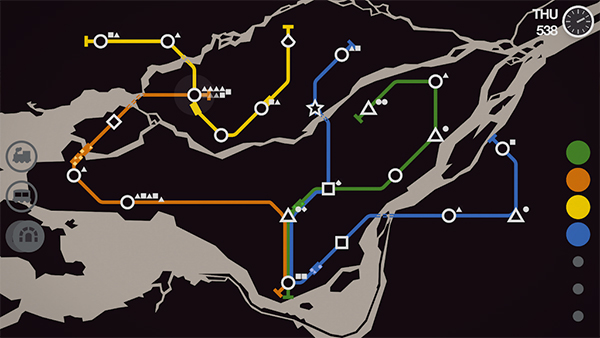 迷你地铁（Mini Metro）