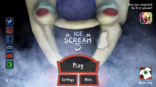 恐怖冰淇淋罗德3新版本(Ice Scream 1)
