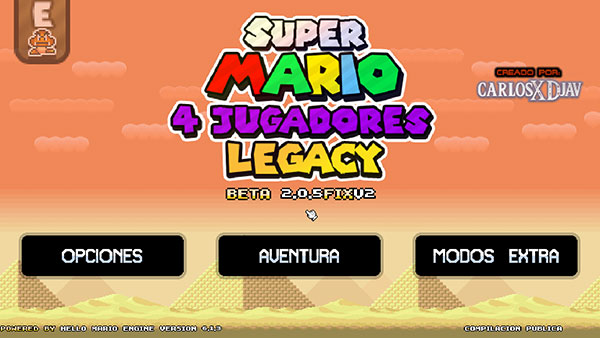 超级马里奥制造（Super Mario 4 Jugadores）