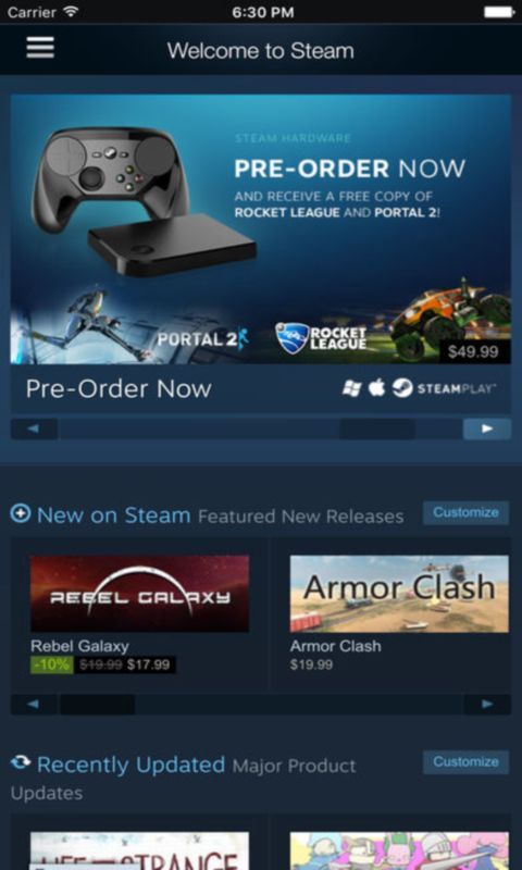 steam蒸汽平台手机版