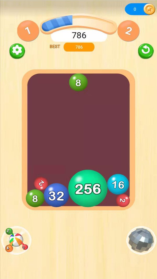 2048球球游戏截图