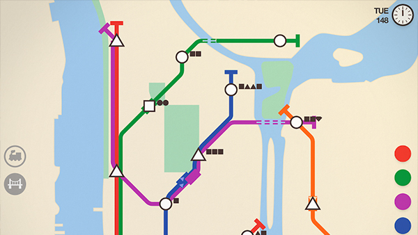 迷你地铁（Mini Metro）